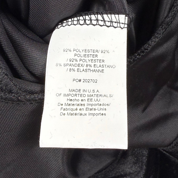 Mod Cloth Women's Shine With Me Velvet Jumpsuit XS Black Flutter Sleeve - Picture 12 of 16